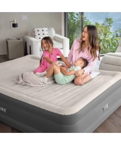 MATERASSO MATRIMONIALE GONFIABILE INTEX "TRUAIRE COMFORT PLUSH" MARRONE 152X203X46 CM - COD. 64036